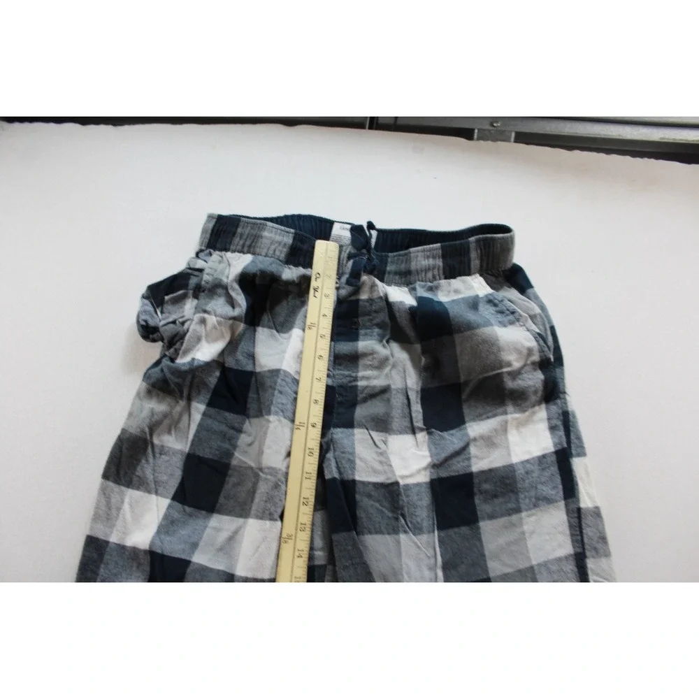 Goodfellow & Co Mens Pajama Pants Size Large Blue Gray Buffalo Plaid Flannel